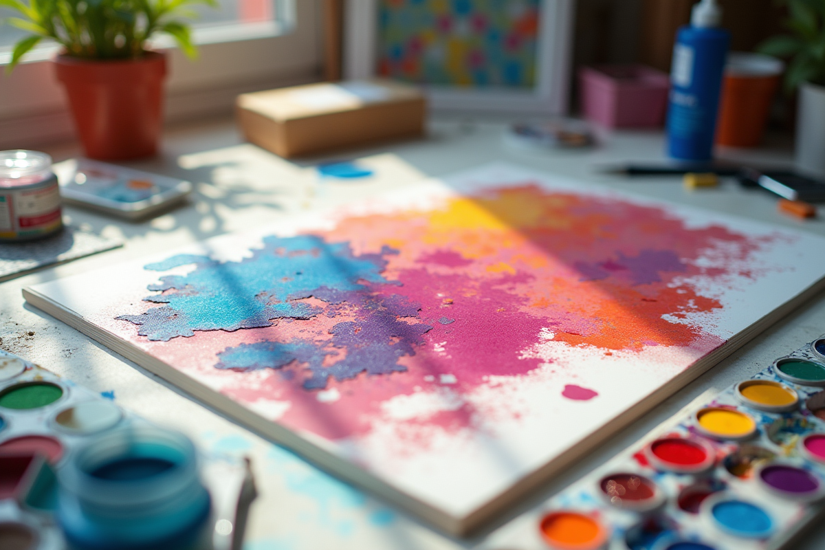 peinture acrylique